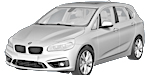 BMW F45 P0A9B Fault Code